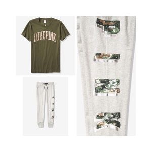 Pink Bling Tee and Joggers